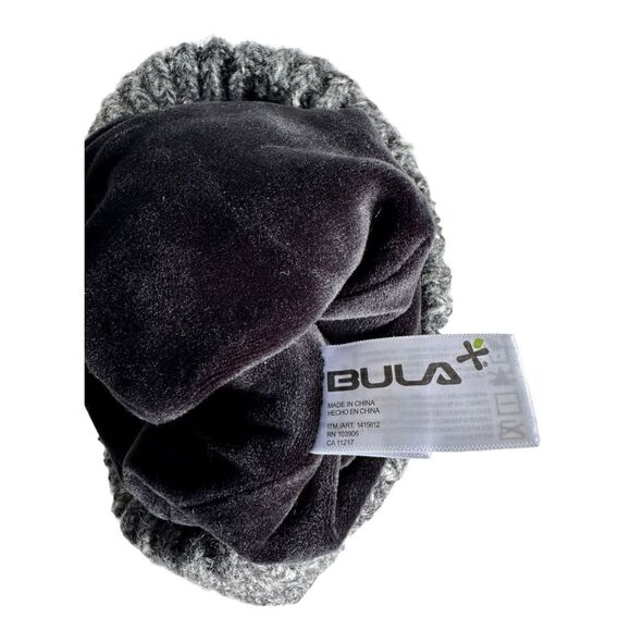 Bula Wool-blend Beanie with Pompom, OS - Picture 6 of 7